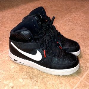 Air Force 1 high black & white